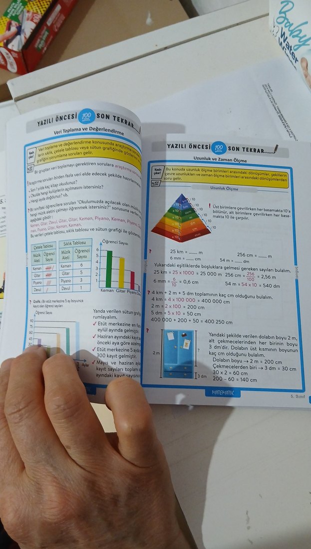 5. Sınıf 2. Dönem Yazılı Notları Kitabı - Görsel 2