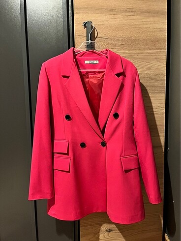PEMBE BLAZER CEKET
