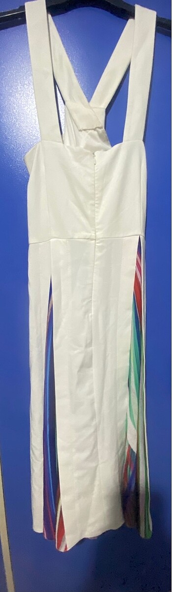 38 Beden beyaz Renk Trendyol elbise