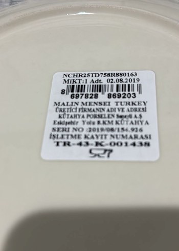 Renkli Meyve Desenli Tabak Seti - Görsel 5