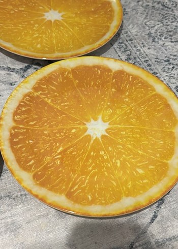 Renkli Meyve Desenli Tabak Seti - Görsel 4