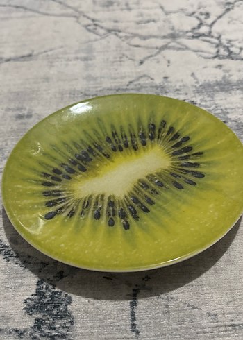 Meyve Desenli Renkli Tabak Seti - Görsel 6