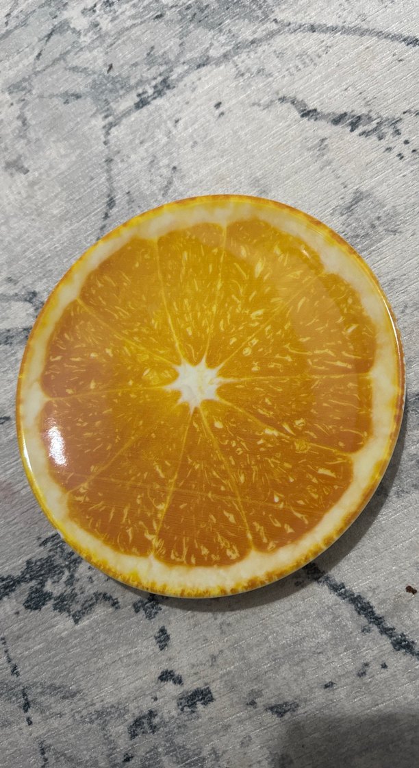 Meyve Desenli Renkli Tabak Seti - Görsel 4