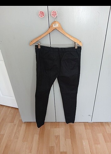 38 Beden Orjinal Massimo Dutti siyah pantolon