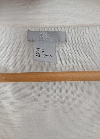 H&M H&M marka M beden bağcık detaylı bluz