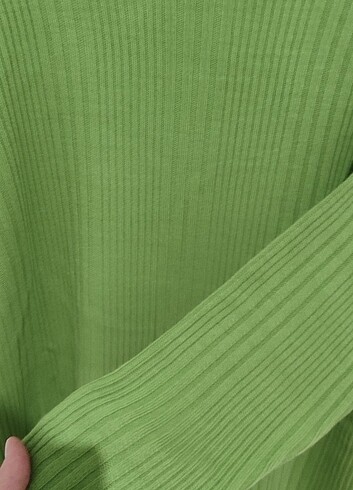l Beden yeşil Renk İkili triko takım