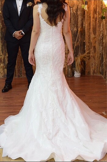 Aysira Balık Model Gelinlik - Görsel 4