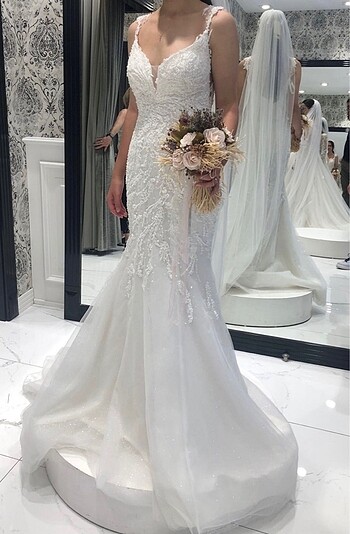 Aysira Balık Model Gelinlik - Görsel 7