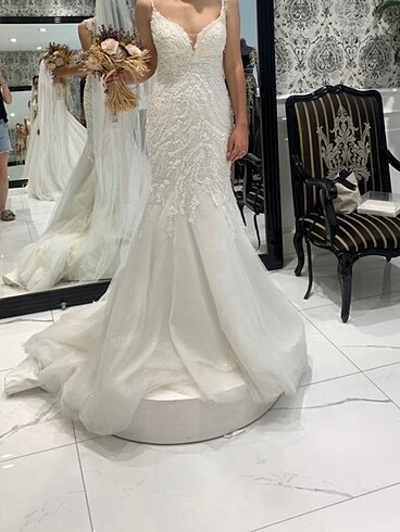 Aysira Balık Model Gelinlik - Görsel 8