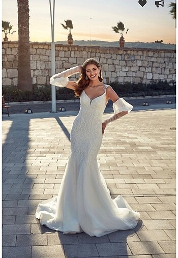Aysira Balık Model Gelinlik - Görsel 5