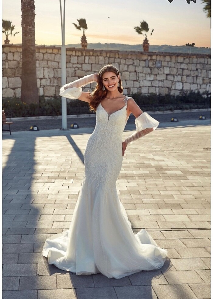 Aysira Balık Model Gelinlik - Görsel 5