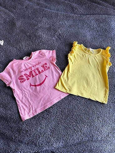 2 adet t-shirt