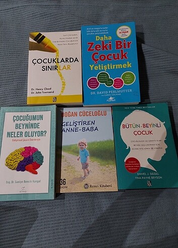 Çocuk gelişimi kitapları 3 tane