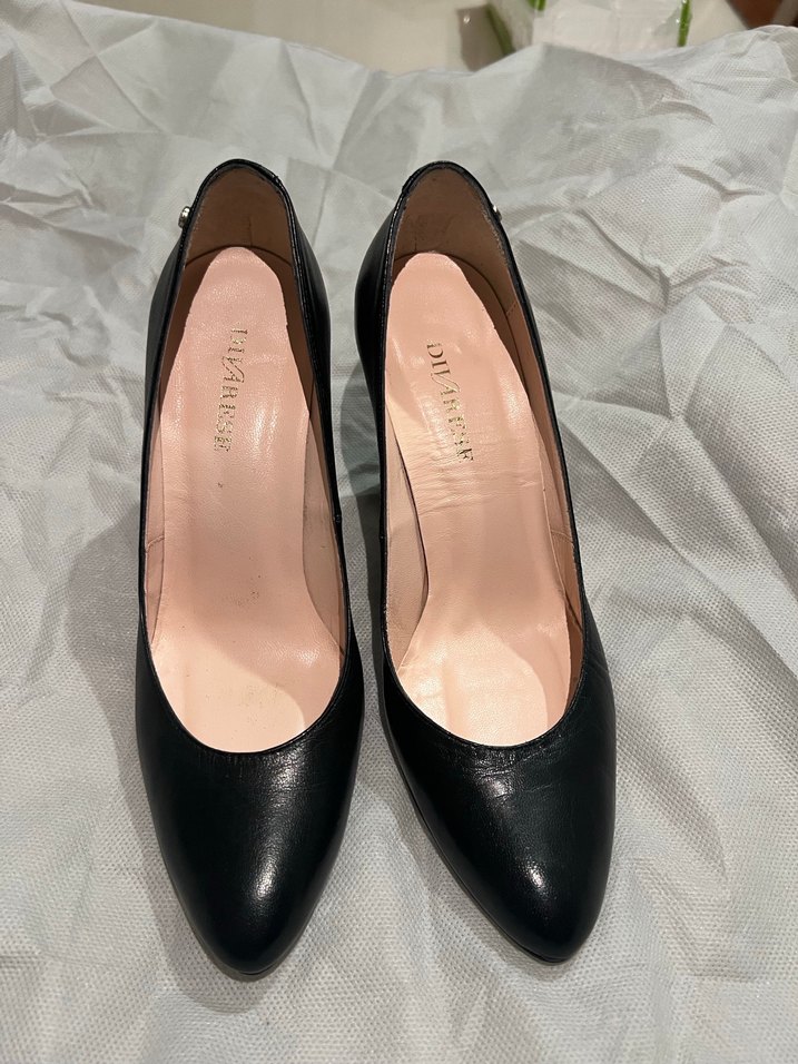 Klasik Siyah Tokalı Kadın Topuklu Ayakkabı - Görsel 2