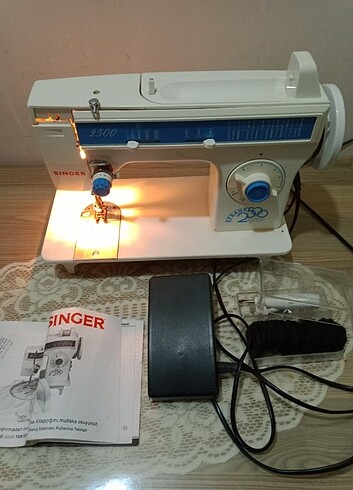 Singer dikiş makinası ve nanis makinası - Görsel 9