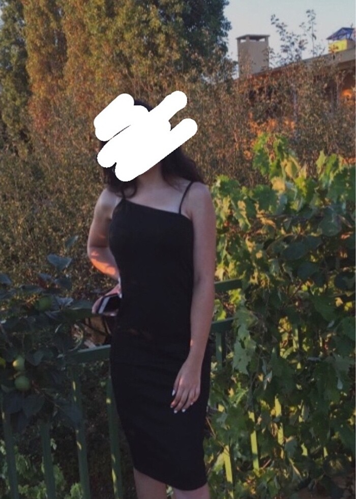 Siyah elbise - Görsel 2