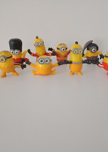 Beden Renk Minion Minyon Minions Oyuncak Figürler