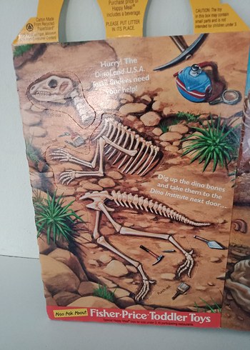 McDonalds Disney Animal Kingdom Happy Meal Kutusu (1998) - Görsel 5