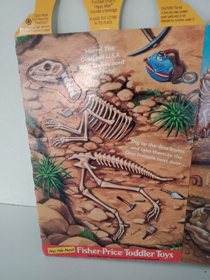 McDonalds Disney Animal Kingdom Happy Meal Kutusu (1998) - Görsel 5