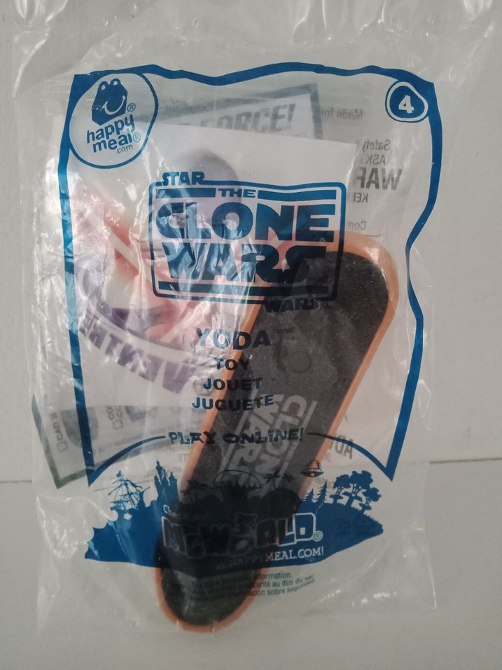 Star Wars Clone Wars Jedi Master Yoda Parmak Kaykayı - Görsel 4