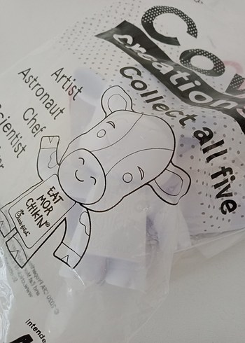 Astronot İnek Figür Tasarım Oyuncak Cow Creations - Görsel 5