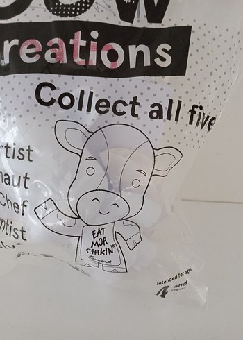 Astronot İnek Figür Tasarım Oyuncak Cow Creations - Görsel 2