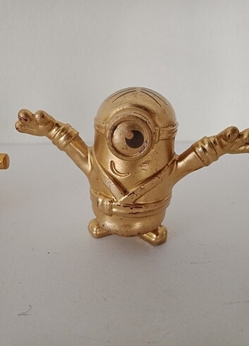 Beden Minyonlar Gold Oyuncak Figürler Minions
