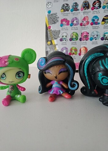  Beden Renk Monster High Minişler 