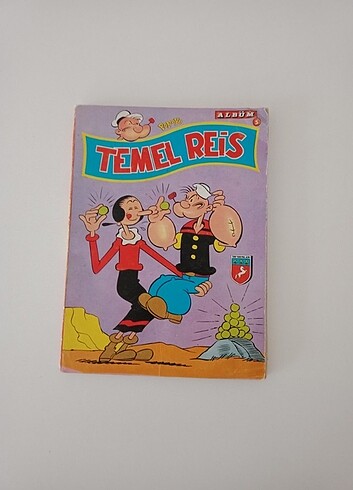 Temel Reis popeye Albüm 5 Çizgi Roman 