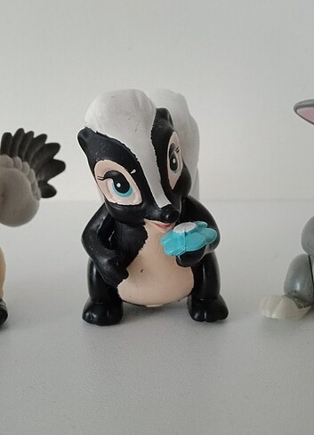 Beden Renk 1988 Disney Bambi Oyuncak Figürler