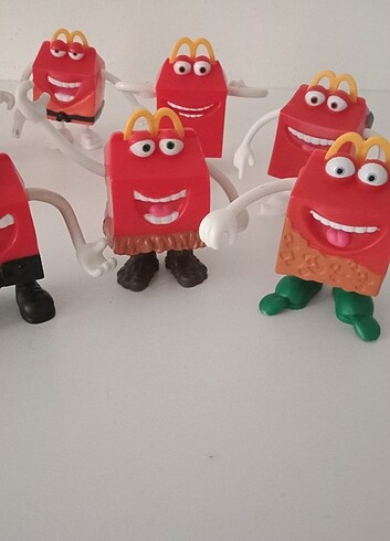 Beden Renk Mc Donald's Oyuncak Figürler