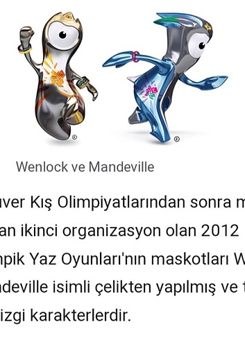 Diğer 2012 Londra Paralimpik Olimpiyatları Maskot Figür.