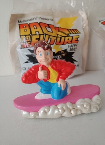 1991 Back to the Future Geleceğe Dönüş Oyuncak Figürler Set