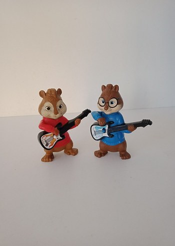 Beden Alvin ve Sincaplar Oyuncak Figürler