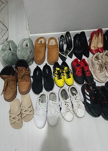 38 Beden gri Renk Gri Erkek Sneakers - Sokak Stili