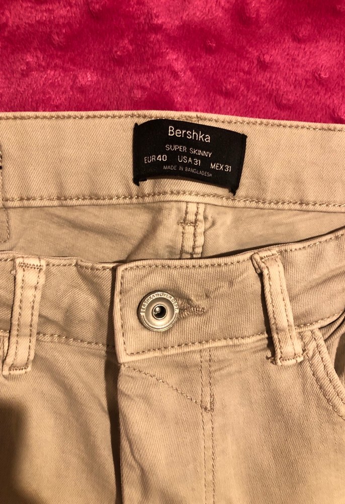 Bej Slim Fit Denim Jean — görsel 3/7