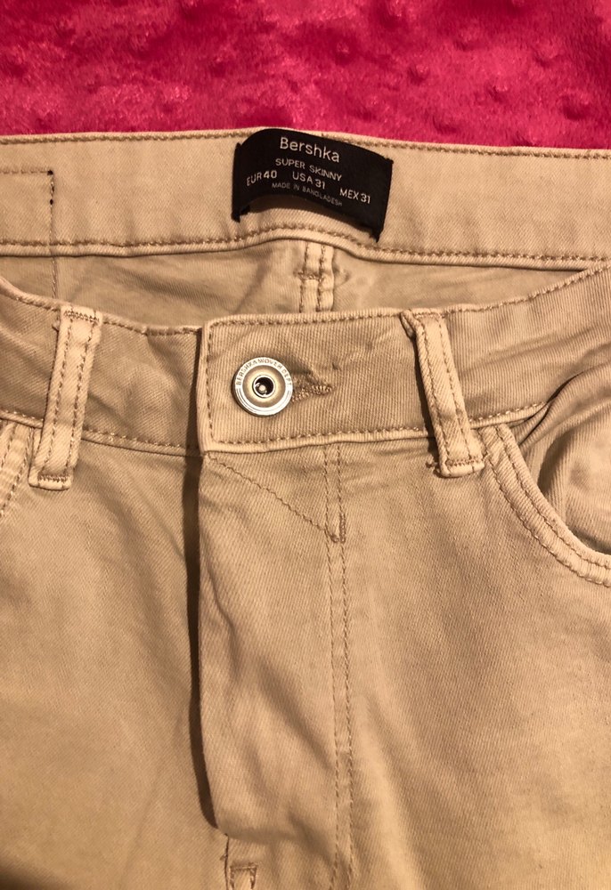 Bej Slim Fit Denim Jean — görsel 2/7