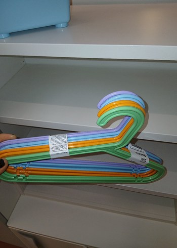 İkea Renkli Plastik Askı Seti - Görsel 2