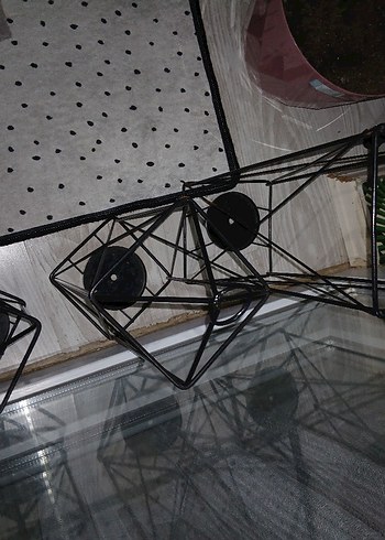 Siyah Metal Mumluk Seti - Görsel 3