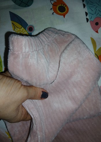 Lcw Kız Çocuk Kadife Takım - Görsel 4