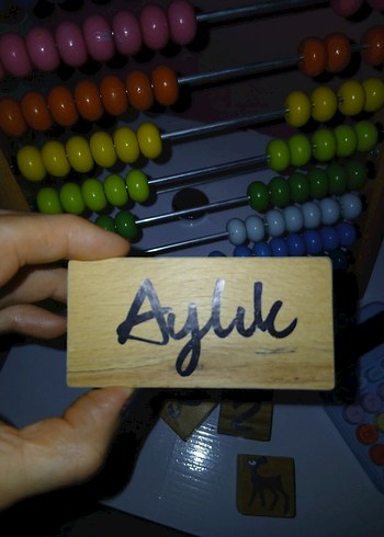 Bej Ahşap Oyun Küpleri Seti - Görsel 4