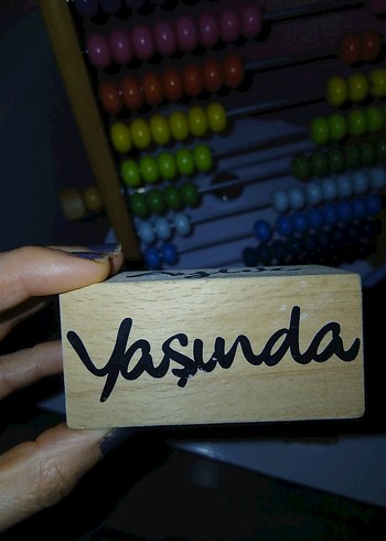 Bej Ahşap Oyun Küpleri Seti - Görsel 2