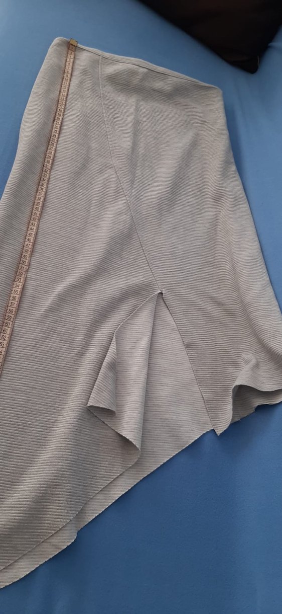 Bej Pilili Uzun etek - Görsel 2