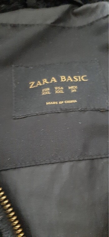 44 Beden siyah Renk Zara mont