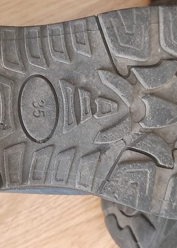 35 Beden mavi Renk Lacivert Bağcıklı Erkek Çocuk Botu