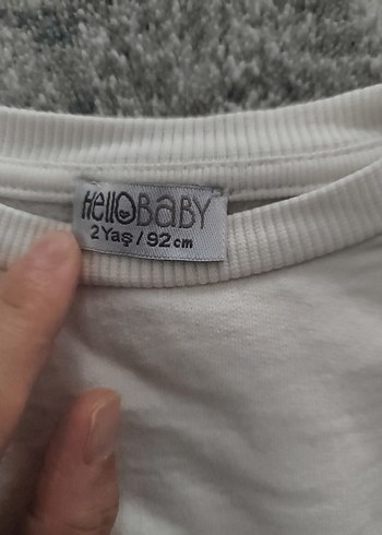 LC Waikiki Beyaz Kız Çocuk Sweatshirt, Uzun Kollu, Pamuklu