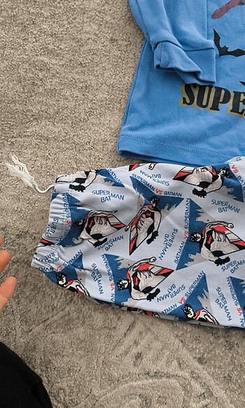 3 Yaş Beden Batman pijama takim