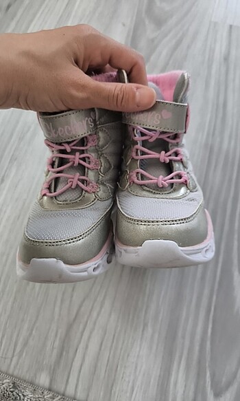 24 Beden pembe Renk Skechers bot