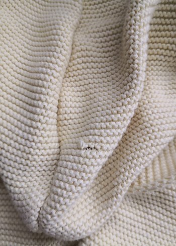 Erkej  Çocuk Sarı Kapüşonlu Triko Hırka - Görsel 5