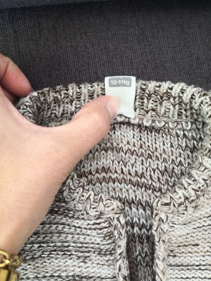 Kahverengi Erkek Çocuk Yün Örgü Balıkçı Yaka Kazak - Görsel 5